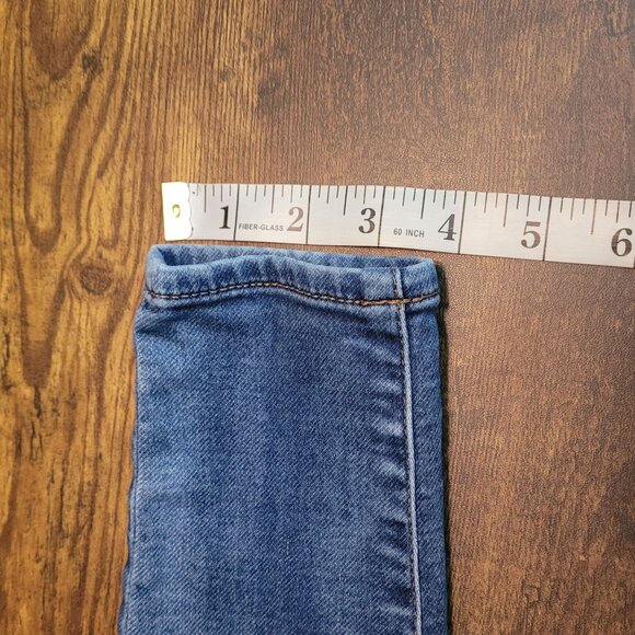 American Eagle Jeans 2 R Super Stretch Low Rise Jegging Ripped - Picture 12 of 13